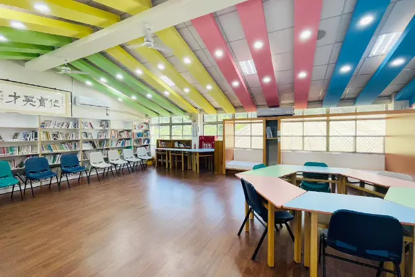 隆達電子「隆來閱讀 夢想到達」計畫 繽紛點亮花園國小多功能教室