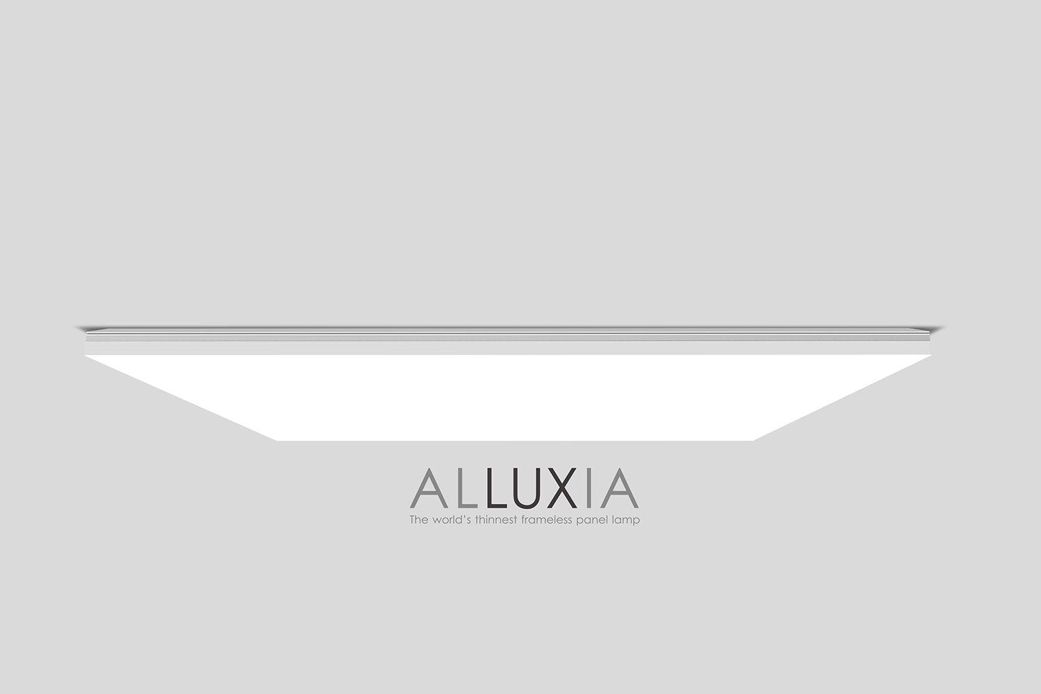 隆達電子新發表之第五代無邊框板燈 &ndash; ALLUXIA